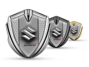 Suzuki Emblème Bombé Insigne Style Limitée Élégante